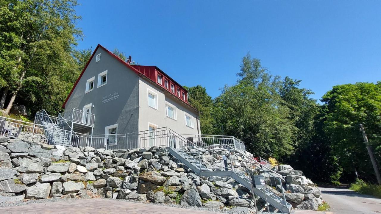 Apartmán Am Quellenhaeuschen Naila Exteriér fotografie